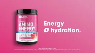 Optimum Nutrition: MORE energy is just a shake away with AMIN.O. ENERGY