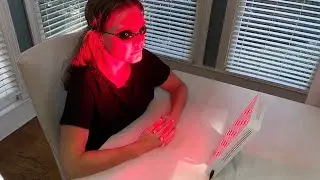 Red-Light-Panel with Timer, 40 LEDs, 200W Used to Promote Sleep and Relieve Muscle Fatigue