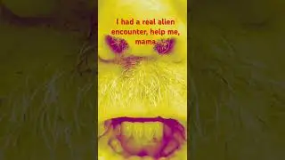 A real alien encounter  #alienencounter ￼￼