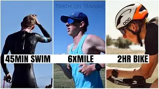 TRAINING DAY IRONMAN 70.3 || Colin Szuch