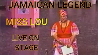 MISS LOU LIVE ON STAGE
