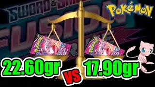 Can You Weigh Pokemon Fusion Strike Packs?