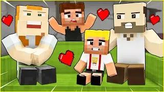 DELİ AİLE EFEKAN VE ALİ'Yİ EVLAT EDİNDİ! 😱 - Minecraft