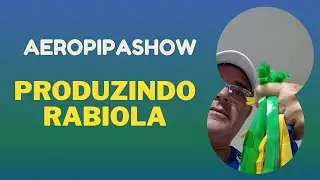Fazendo Rabiola  do modo simples com linha engomada, 1000 metros de cada vez,  fitas de 40cm.
