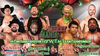 4 Way #1 Contender's Tag Match(OSCW 12-07-25)