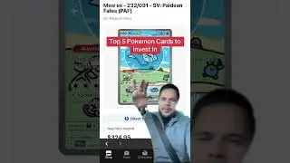Top 5 Pokemon cards to invest in part 2! Loving this Pokemon crash, some of our favorite chase cards
