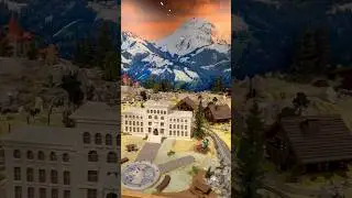 Miniature Maison Cailler chocolate factory in Switzerland🇨🇭 #shorts #fyp #travel