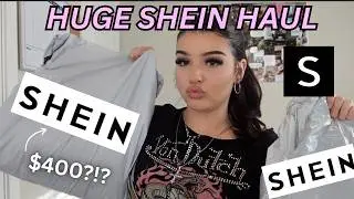 HUGE $400 SHEIN HAUL *im broke now..*