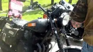 Rat + Bobber bike Meeting , Dutch Hardly Rideables 2015 Ijsselstein NL.