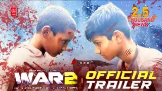 WAR 2 | Official Trailer | Hrithik Roshan | NTR | Aryan Film | 💥 #love  war 2 trailer Hindi