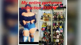My perfumes collection 2020( creed channel Dior Guerlain bond no 9 lancome celebrities & designers..