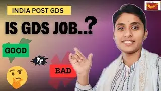 Is GDS JOB good or bad ?? 🤔🤔 #indiapost #gds