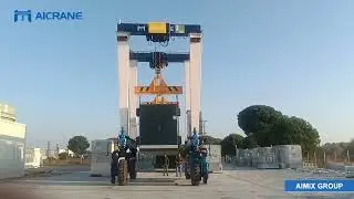 16+16 Ton Rubber Tyred Gantry Crane - Customized for Lifting Electrical Units
