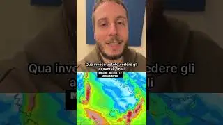La POTENZA del ciclone HARRY #meteo #previsionideltempo