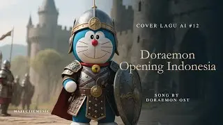 Doraemon Opening Indonesia  (AI Orchestral Cover) | MajesticMusic