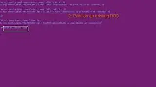 How to create partitions in RDD