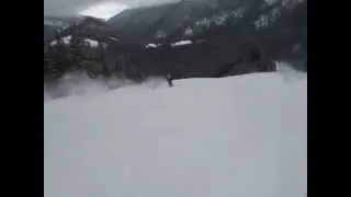 Snowboard Chopok Slovakia - Tutorial how to remove a skier