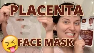 Обзор и демонстрация маски Mediheal Placenta Revival Essential Mask | #FaceMaskFriday 2