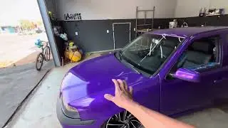 Gravei pra vocês Gol G3 roxo lotado de som ￼💜🫨💜🫨