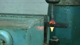 I made a flow drill at home in the workshop