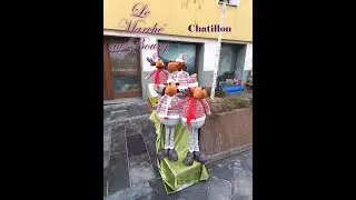 CHATILLON....LE MARCHE' AU BOURG