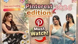 Pinterest से Viral Aesthetic Photo | Easy 2 Min Hack 🤩 #pinterest #edition #viral