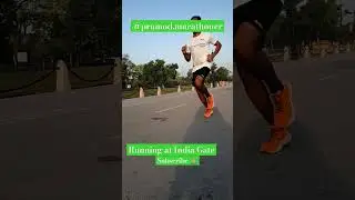 Running at India Gate. #indian #indiagate #subscribe #runnerlife #running #runeveryday #marathoner