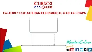 Factores para el Desarrollo de Chapa Metalica en Solidworks