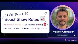 Voice AI Live Demo: Boost Show Rates 📈