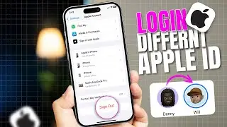 How to Log Out of Apple and Log in to a Different Apple ID | Sign-In To Another Apple ID on iPhone