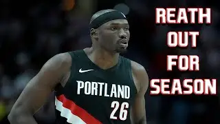 Trail Blazers Center Duop Reath Out For Season | The Firm Of Harris & Marang