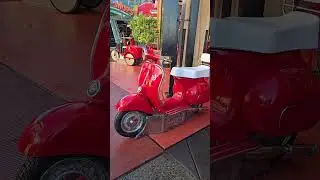Vespa @ Universal Citywalk #universalstudios #universalorlando #shorts