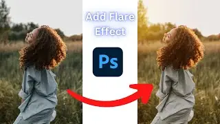 LENS FLARE EFFECT USING PHOTOSHOP ||MANUAL METHOD ||FLASH EDITZZ#photoshop