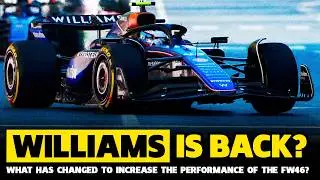 WILLIAMS: WHAT HAS CHANGED TO INCREASE THE PERFORMANCE OF THE FW46? FORMULA 1 | HOME RACE