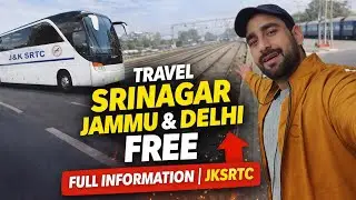 Travel Srinagar To Jammu FREE Bus Fare | FULL INFORMATION | JKSRTC