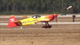 Airshow Pilots Landing Tailwheel Aircraft