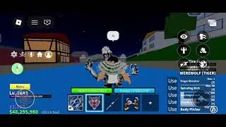 Wolf fruit showcase #Roblox #TechnoMDR 