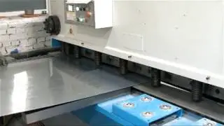 Рубка листов гильотиной с ЧПУ