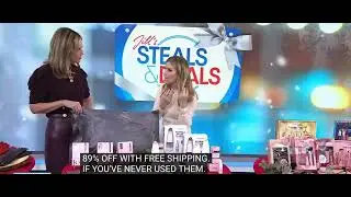 NBC TODAY SHOW 11-26-25 Holiday Satin Pillowcases (2pk & 4pk)