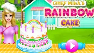 Fun rainbow cake game/My bakery Empire/ cake game/ bake decorate and serve/ Andriod gaming land