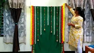 Deepawali laxmi pujan Backdrop Idea | Two Simple Festival Backdrop Ideas | Diwali Decoration