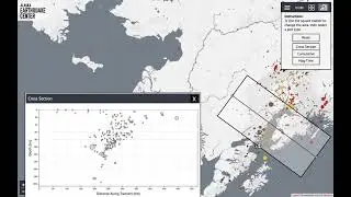 How to explore the interactive seismicity map of Alaska