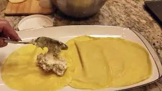 Manicotti - Crepe Style with recipe #Shorts