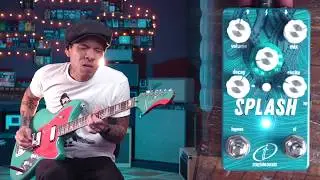 Crazy Tube Circuits Splash Mk4 Reverb pedal - demo by RJ Ronquillo