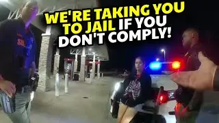 COPS Tried Like HELL to INTIMIDATE HER - Stone COLD BEAST