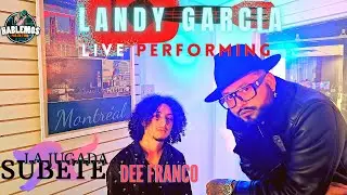 LANDY GARCIA ❌ DEE FRANCO❌  MANY SPARKS / ENTREVISTA Y LIVE PERFORMING