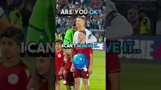 ❤️Ronaldo Heartfelt Moment With Fan 🐐🇵🇹#shorts #football #ronaldo #moments