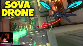 Sova Drone on Icebox | Sova Drone Tips and Tricks in Hindi | Sova Valorant | Valorant
