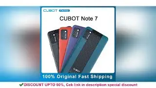 REVIEW CUBOT Note 7 4G Smartphone 13MP Rear Triple Camera 5.5&ldquo; Small Cheap Cell Phone Android 10.0 P