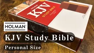 KJV personal size study bible